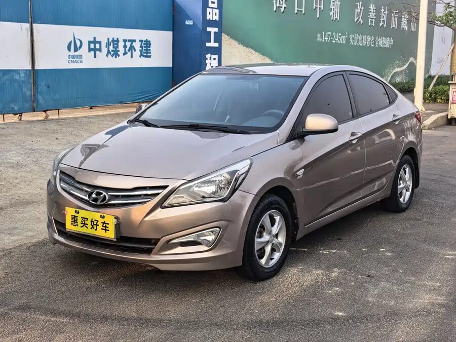 Hyundai Verna, 2015 — фото продавца с che168
