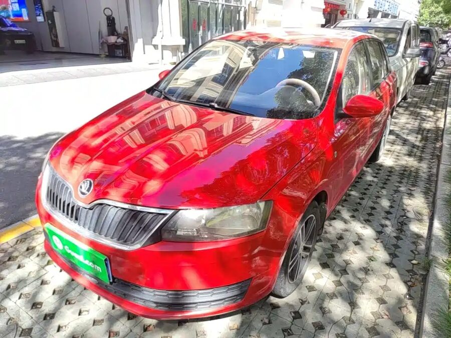 Skoda Rapid Spaceback, 2017 — фото продавца с che168
