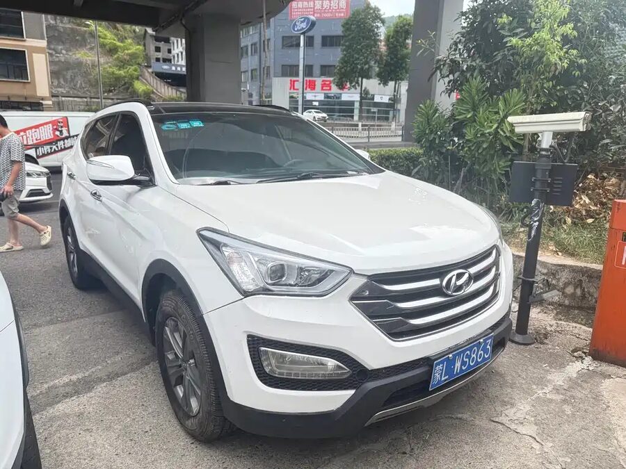 Hyundai Santa Fe, 2015 — фото продавца с che168