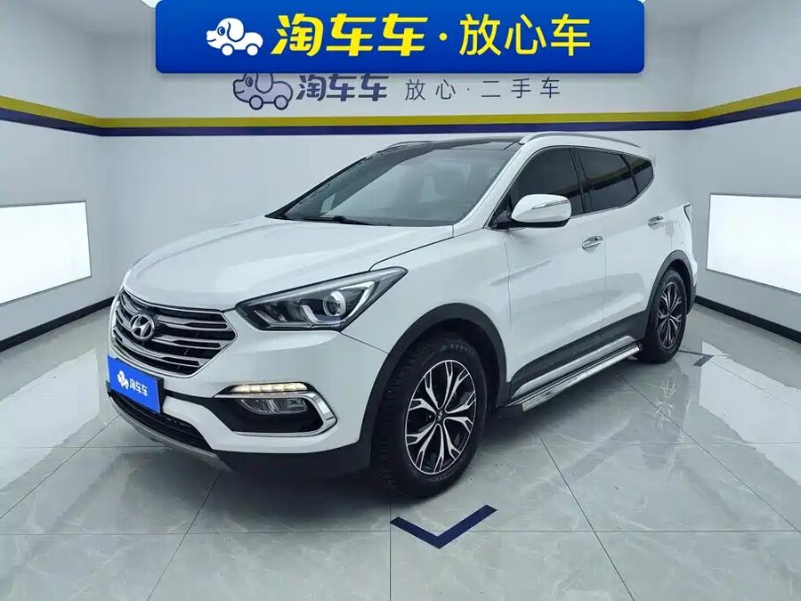 Hyundai Santa Fe, 2016 — фото продавца с che168