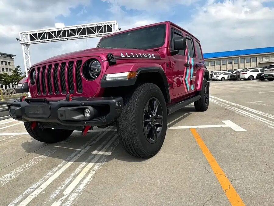 Jeep Wrangler, 2022 — фото продавца с che168