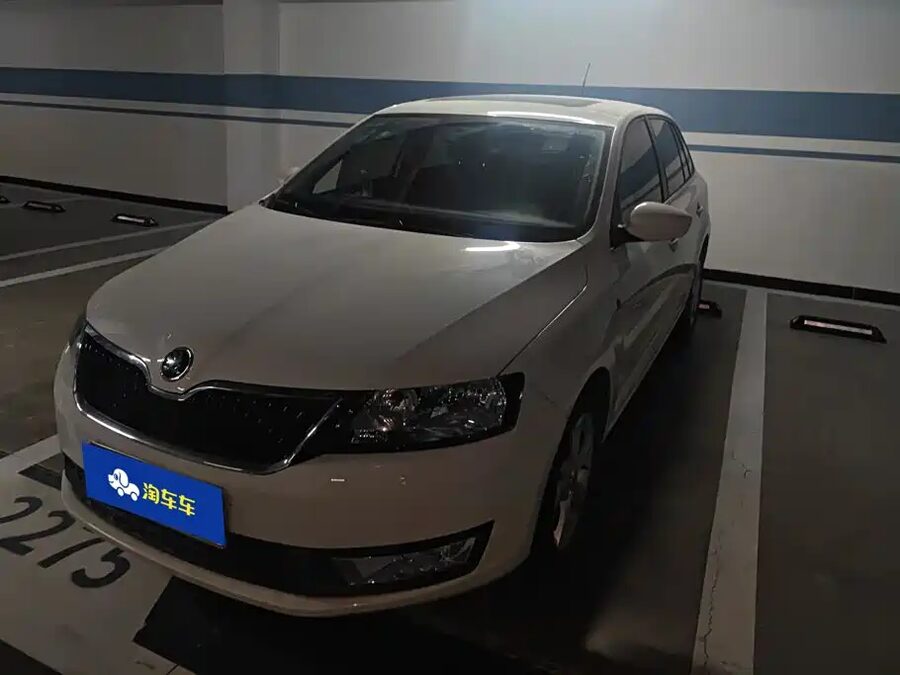 Skoda Rapid Spaceback, 2017 — фото продавца с che168