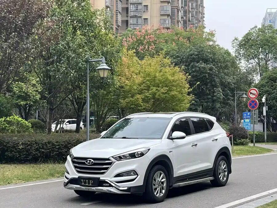 Hyundai Tucson, 2018 — фото продавца с che168