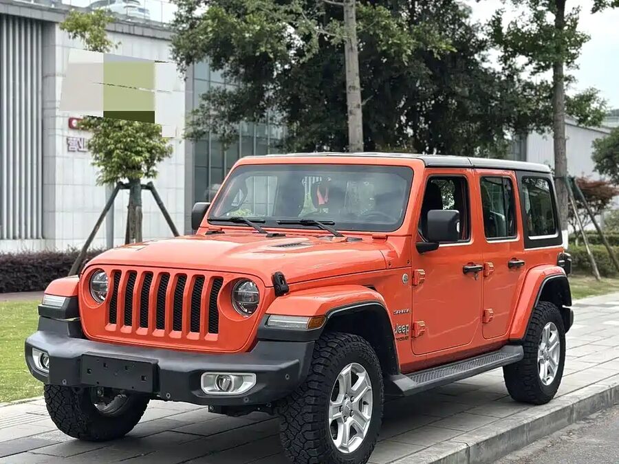 Jeep Wrangler, 2018 — фото продавца с che168