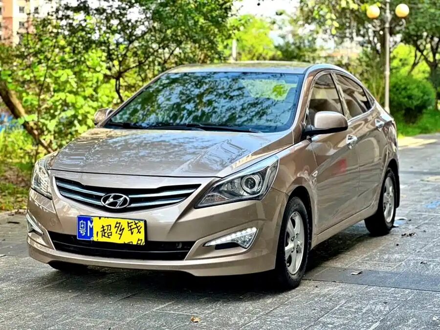 Hyundai Verna, 2015 — фото продавца с che168